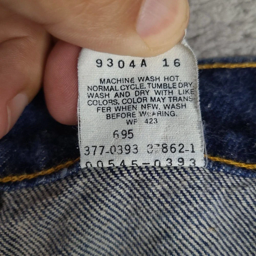 Vintage Levi's 545 Jeans Men’s 38x33 Blue Relaxed Fit Tapered‎ Denim